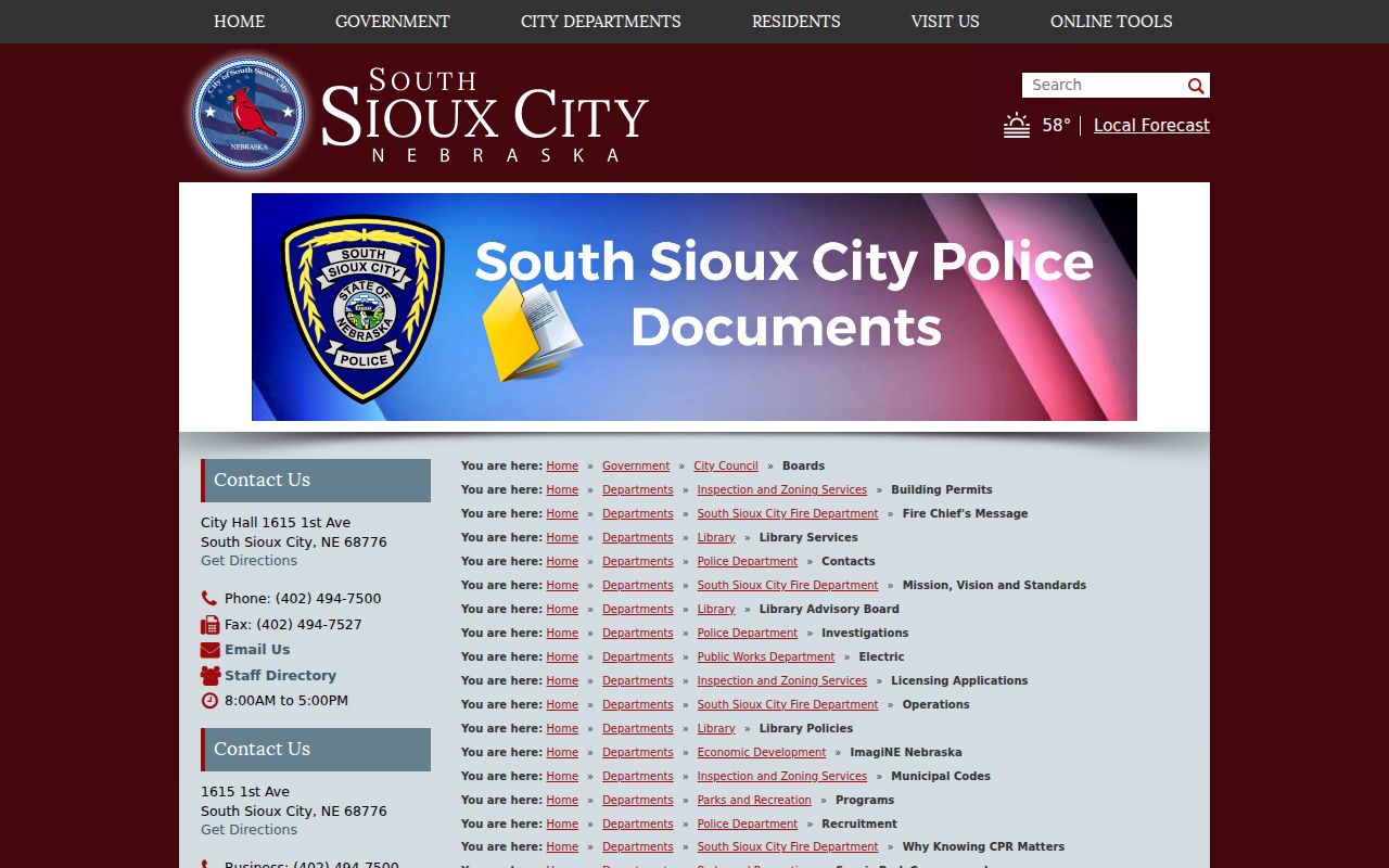 Dakota County active warrant search South Sioux City notice