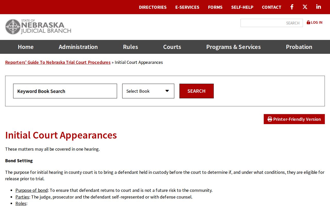 Dakota County arrest warrant bond setting guidance